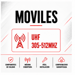 UHF 305-512 MHz