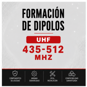 UHF 435-512 MHz